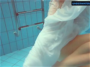 redhead Diana super-fucking-hot and insatiable in a white sundress