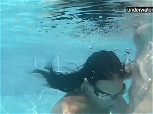 drowned underwater with a fuck-stick inwards her